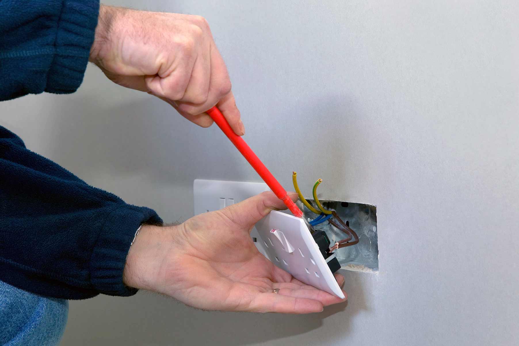 Our electricians can install plug sockets for domestic and commercial proeprties in South Ealing and the local area. 